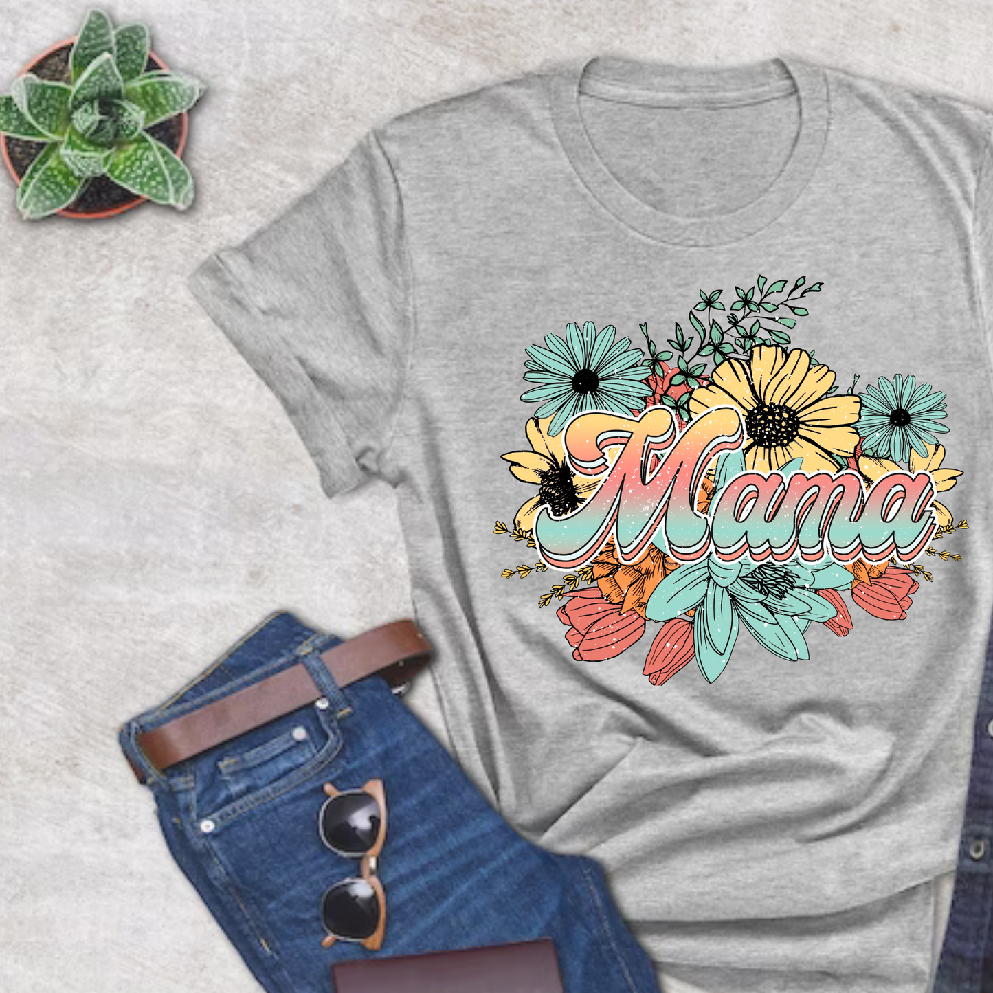 Floral Mama Tee