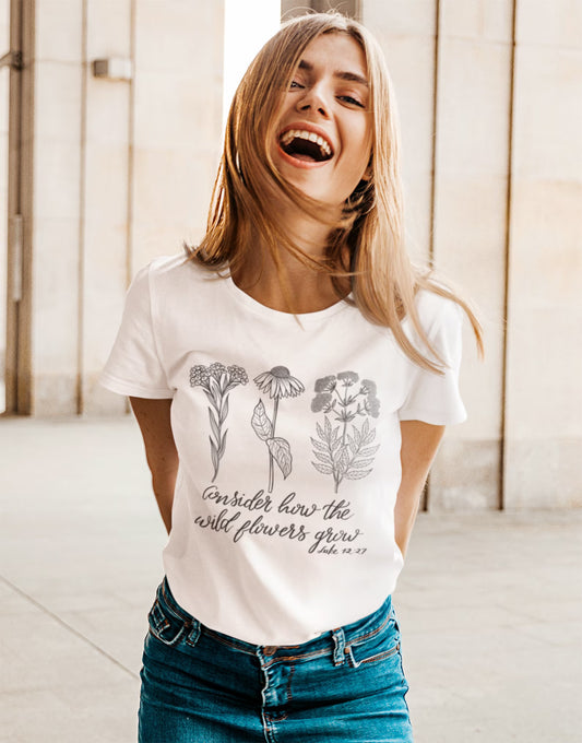 How the Wildflowers Grew Tee