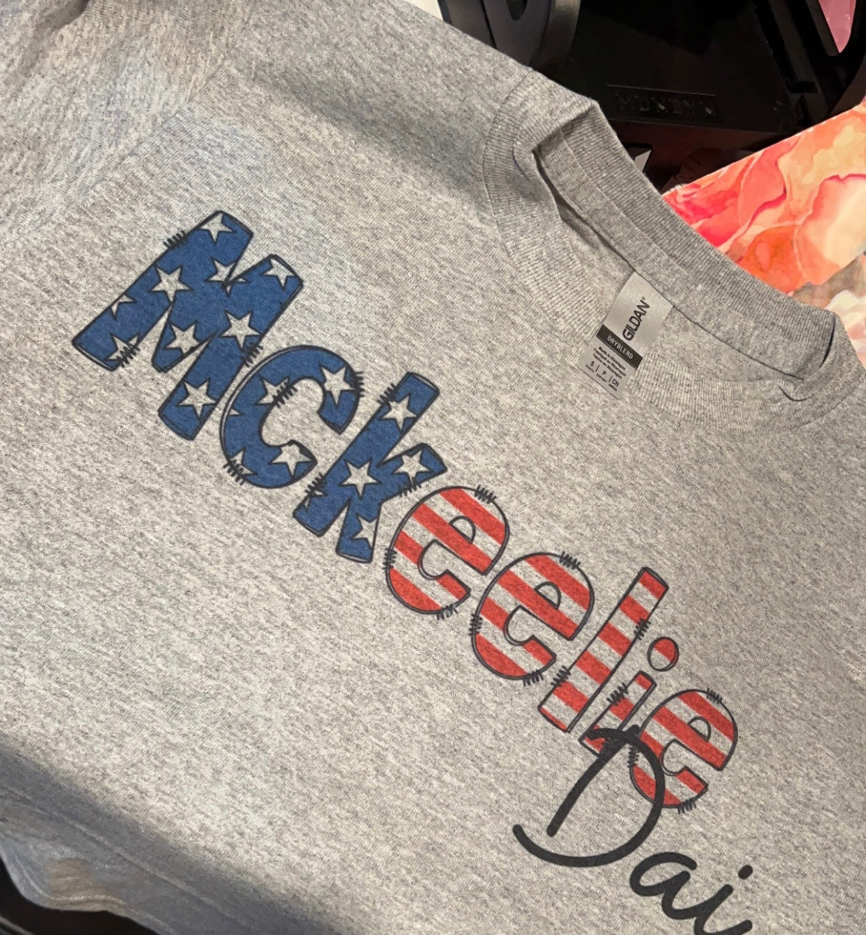 Patriotic Name Tees