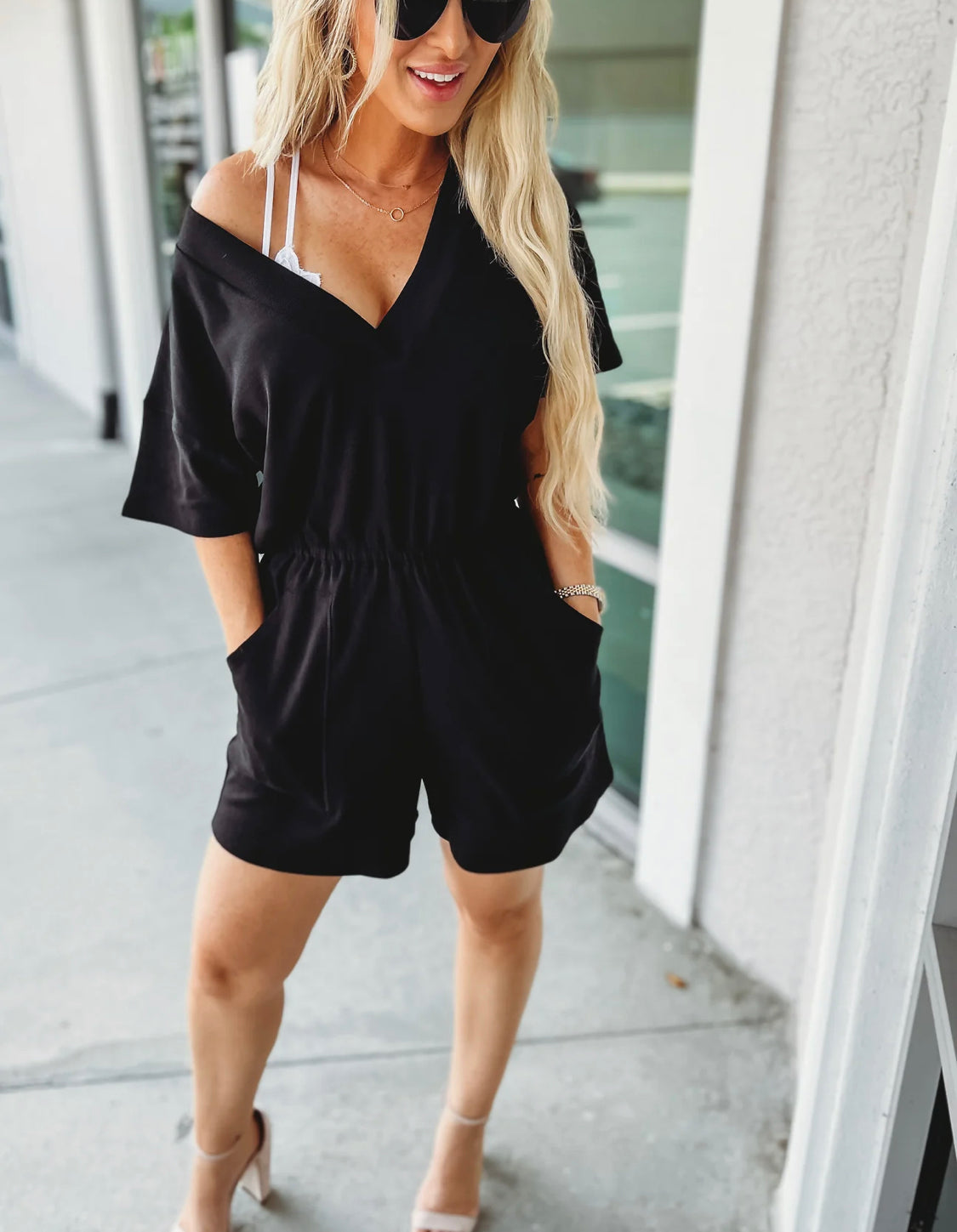 Blindsided Romper