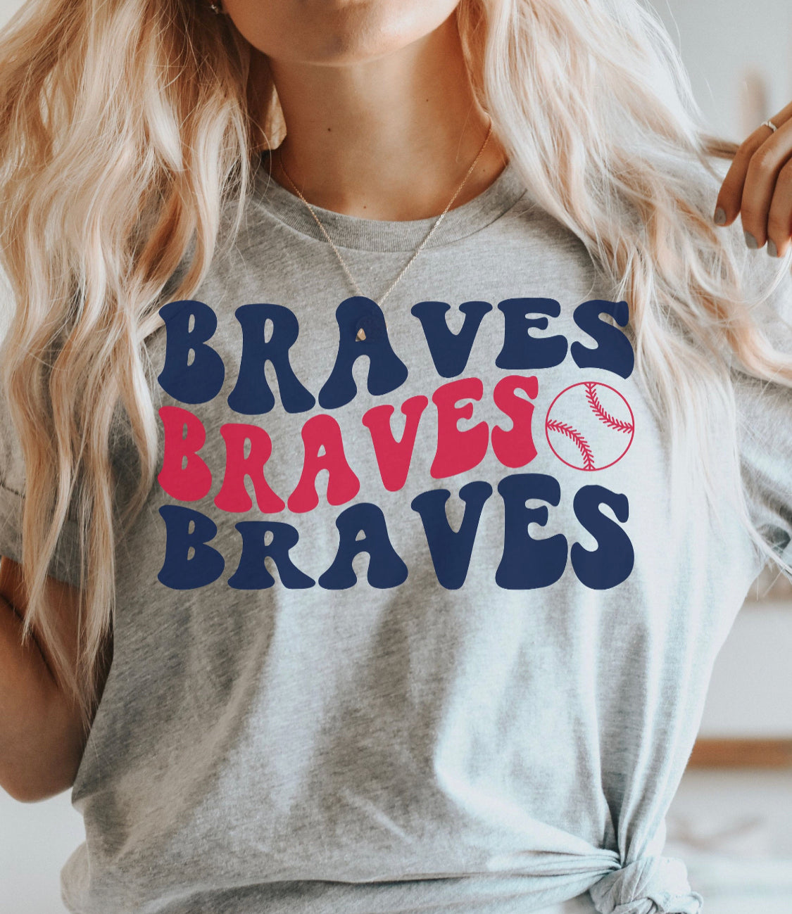 Braves Crewneck + Tee