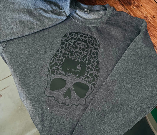 Beanie Skull Crewneck