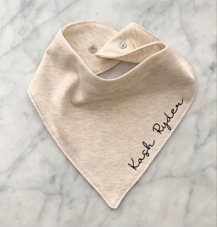 Personalized Bandana Bib